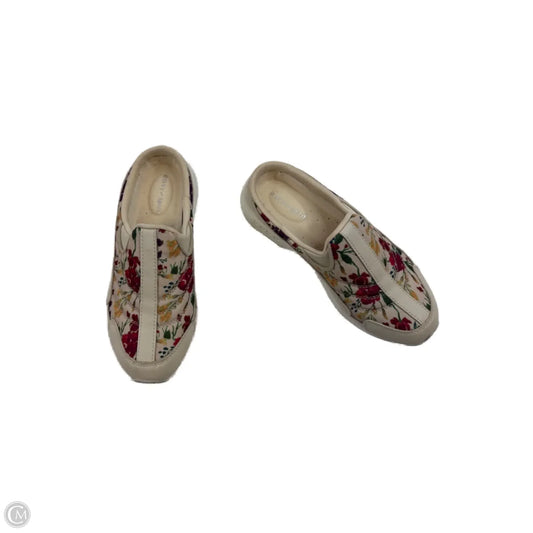 Shoes Flats By Easy Spirit In Floral Print, Size: 6
