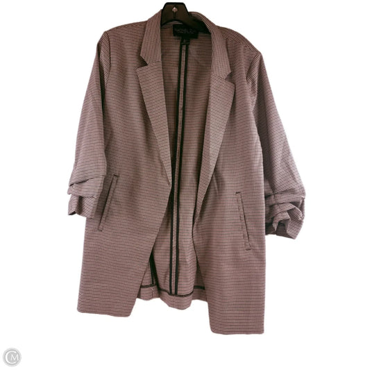 Blazer By Rachel Zoe In Black & Tan, Size: L