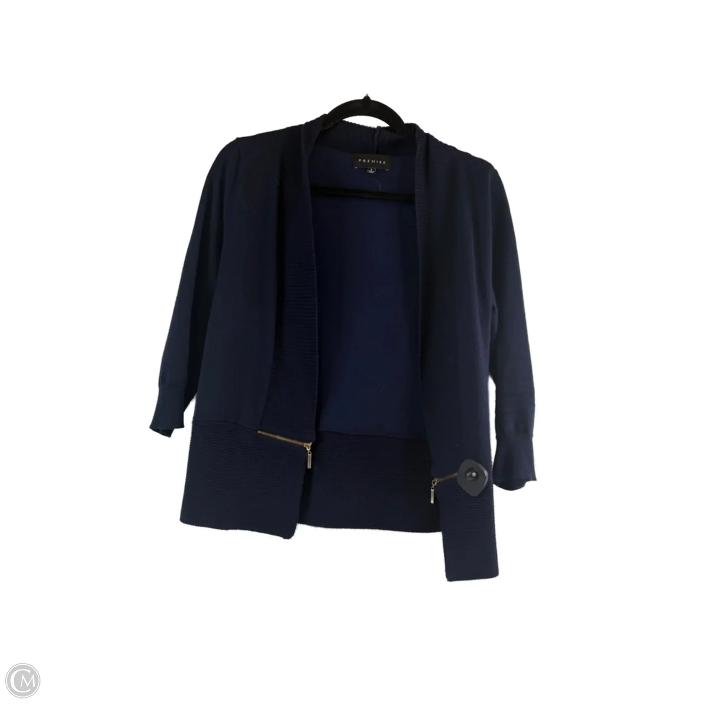 Cardigan By Premise In Navy, Size: S