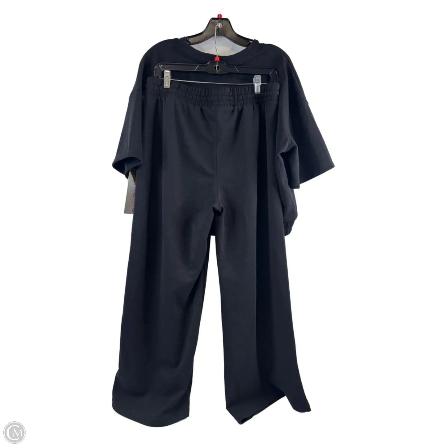 Lounge Set Pants By Yogalicious In Black, Size: 14