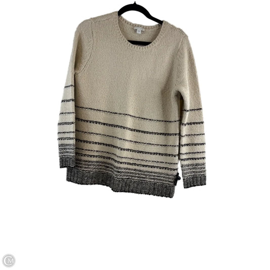 Sweater By J. Jill In Black & Cream, Size: S