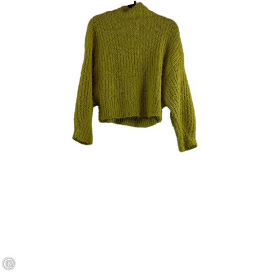 Sweater By Express In Yellow, Size: Xs