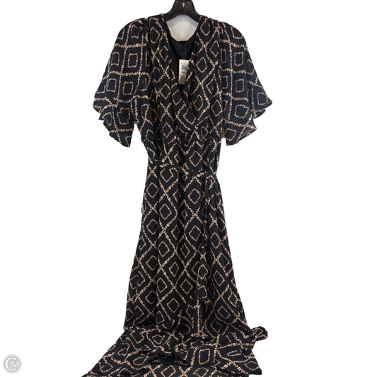 Dress Casual Maxi By Torrid In Black & Yellow, Size: L