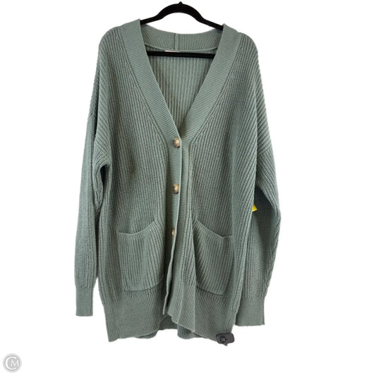 Sweater Cardigan By So In Green, Size: L