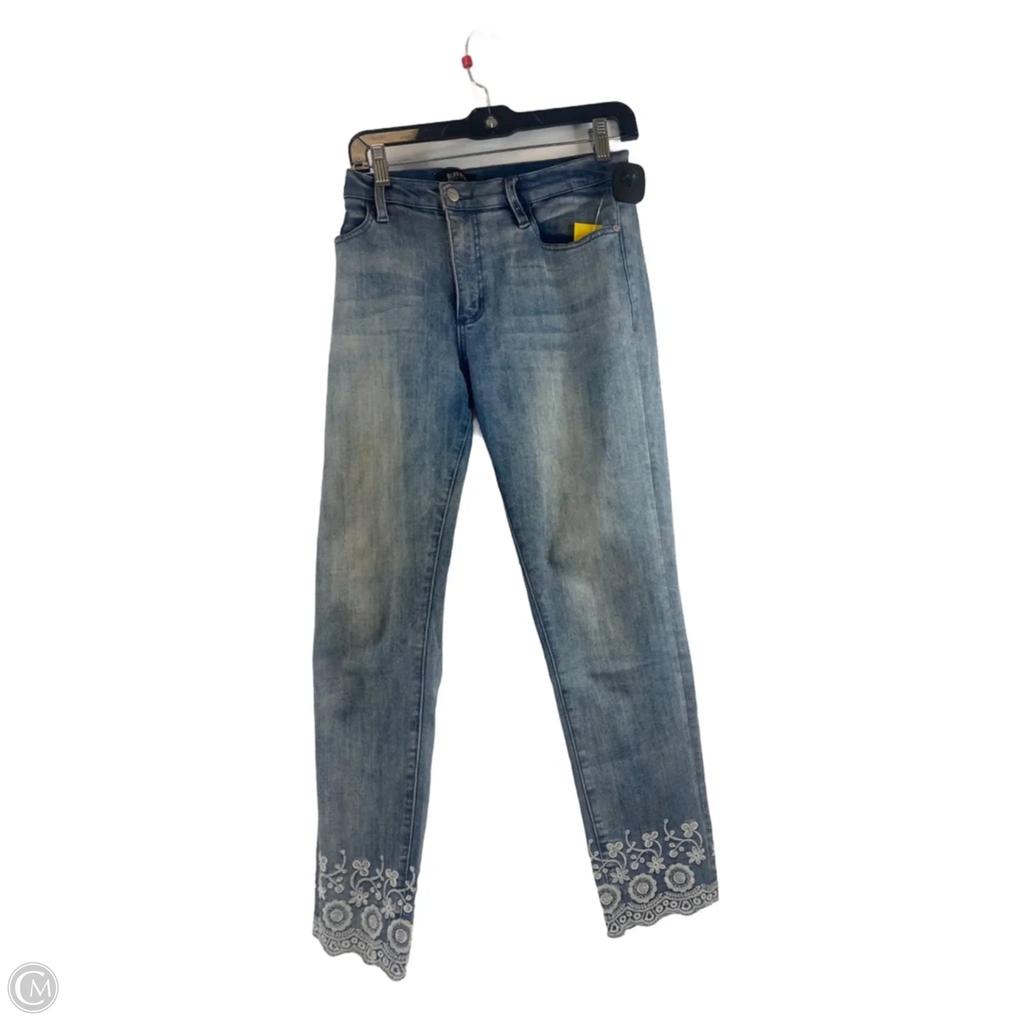 Jeans Skinny By Buffalo David Bitton In Blue Denim, Size: 12