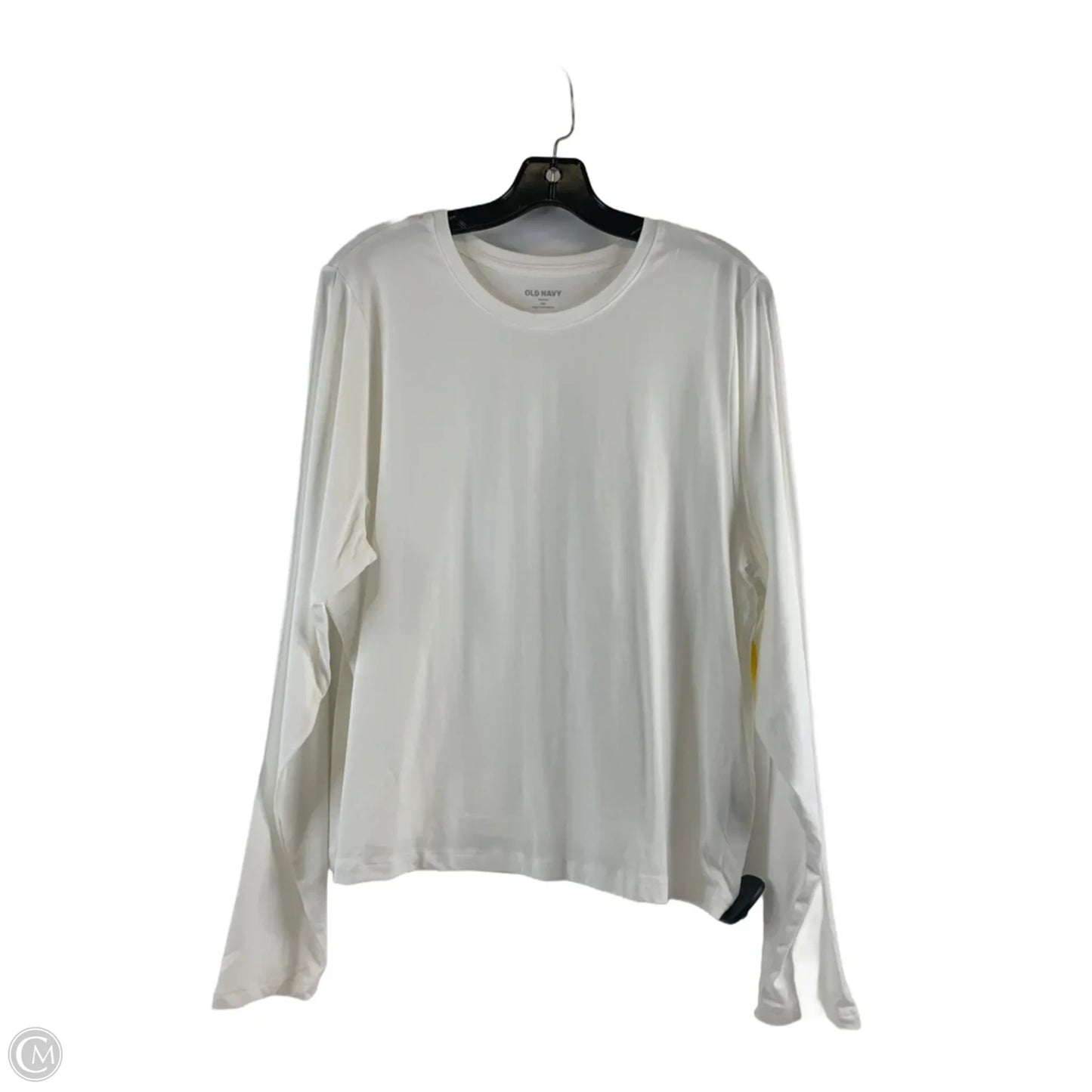 Top Long Sleeve By Old Navy In White, Size: Xxl
