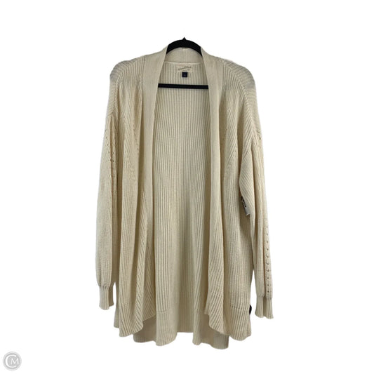 Sweater Cardigan By Universal Thread In Cream, Size: 9.5