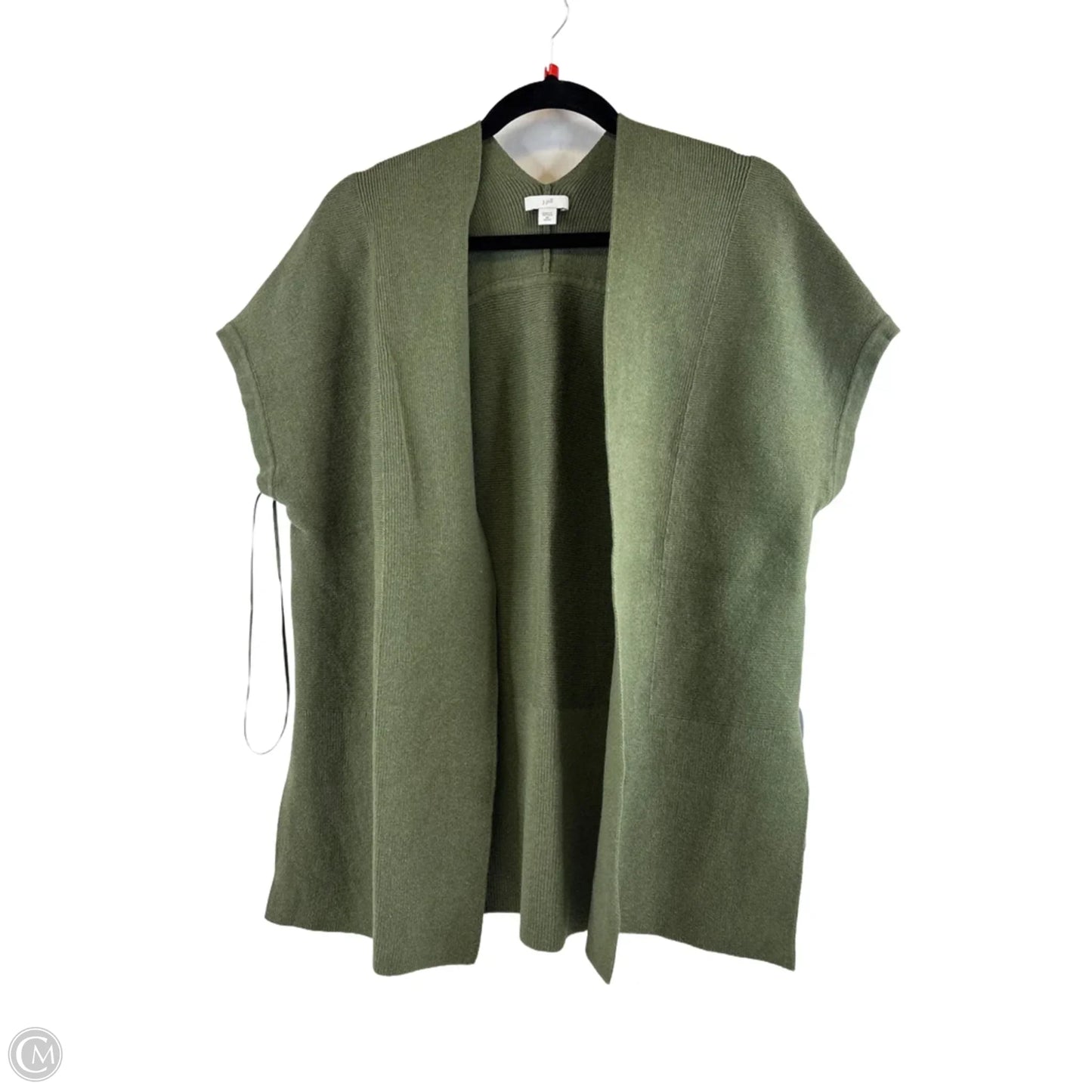 Vest Sweater By J. Jill In Green, Size: Xsp