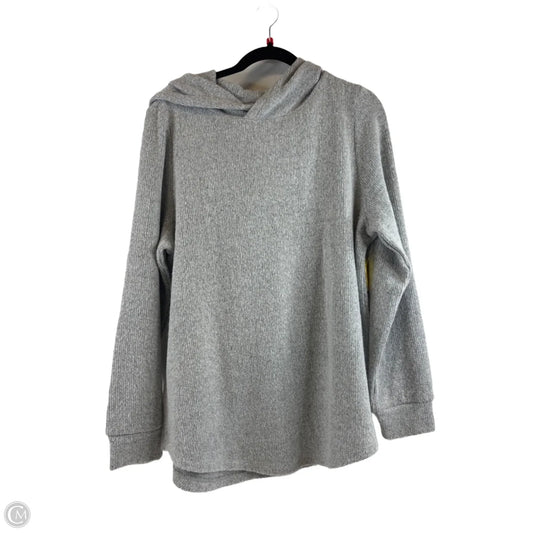 Sweater By Loft In Grey, Size: Xl