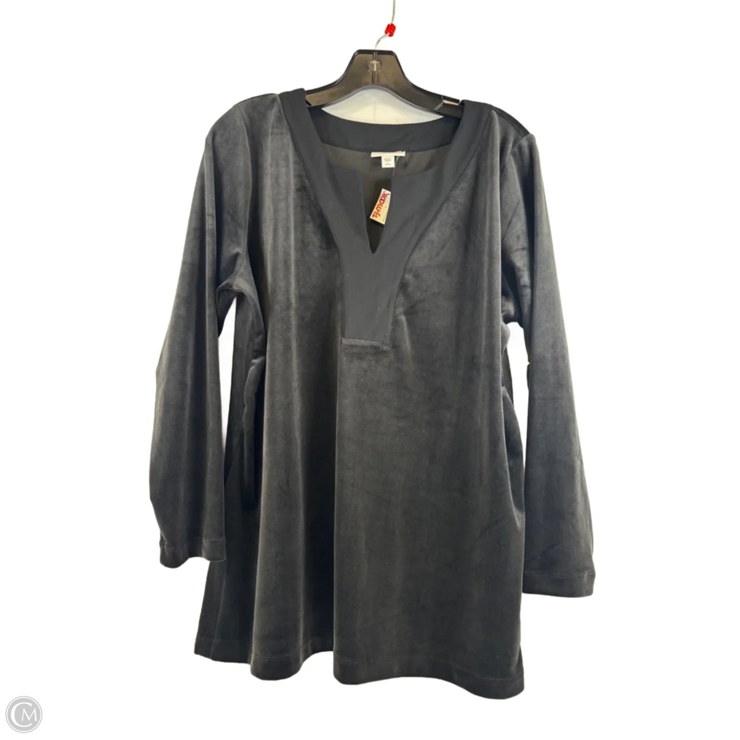 Top Long Sleeve By Pure Jill In Black, Size: Lp
