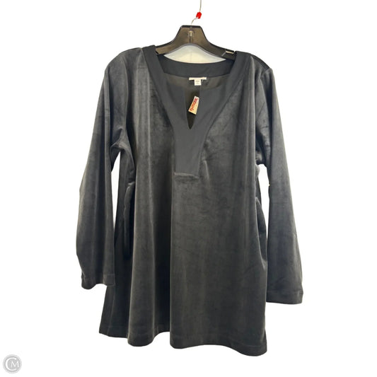 Top Long Sleeve By Pure Jill In Black, Size: Lp