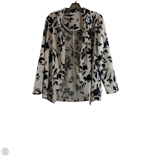 Blazer By Lush In Black & Tan, Size: Xs