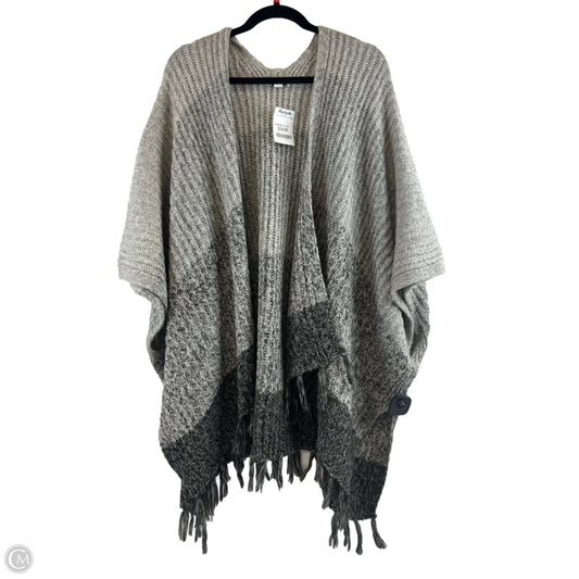 Sweater Short Sleeve By American Eagle In Grey, Size: Osfm