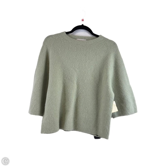 Sweater Short Sleeve By Clothes Mentor In Green, Size: M
