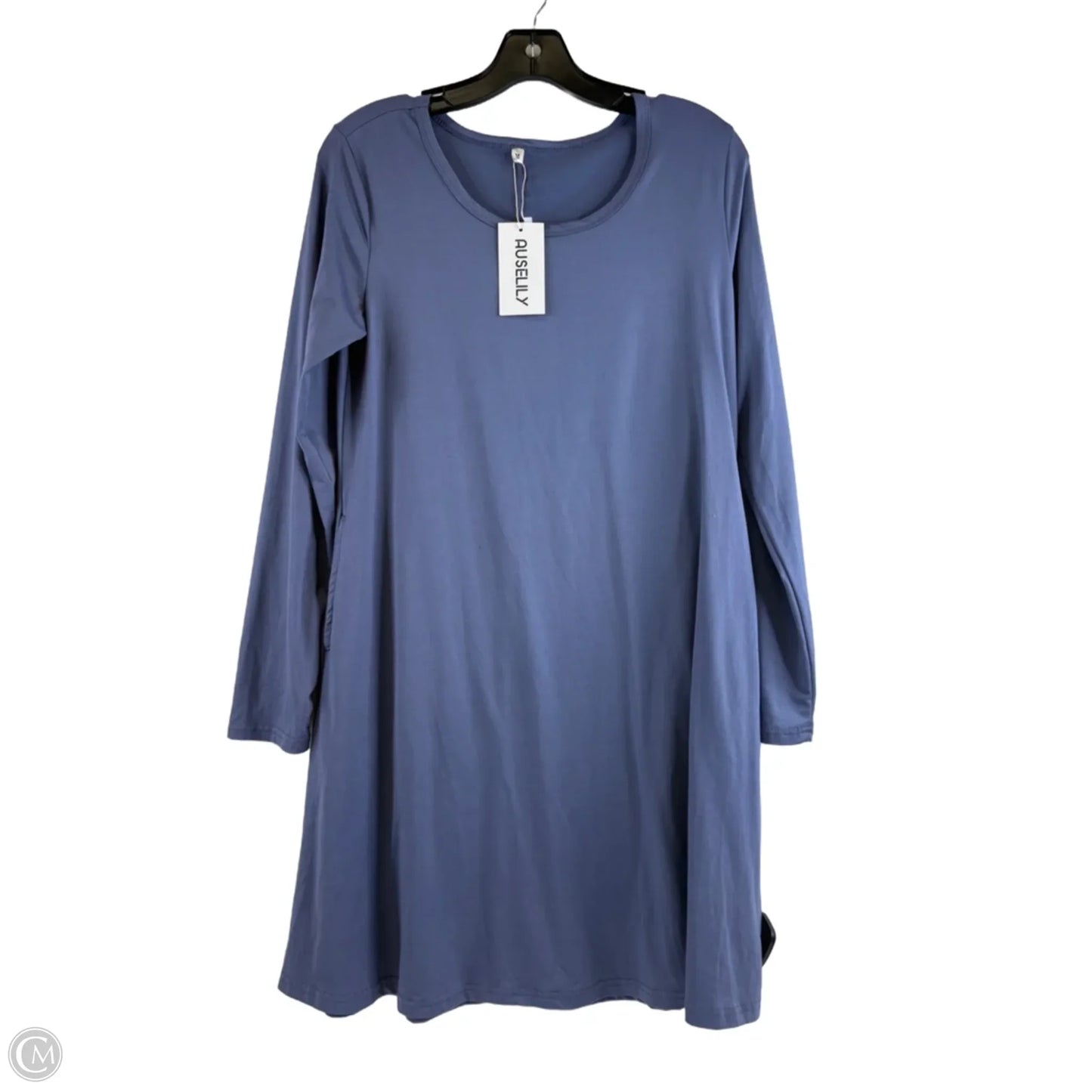 Dress Casual Midi By Clothes Mentor In Purple, Size: M