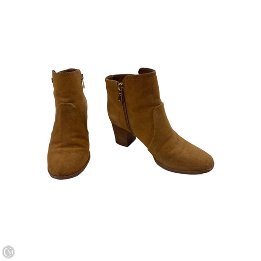 Boots Designer By Tory Burch In Tan, Size: 7