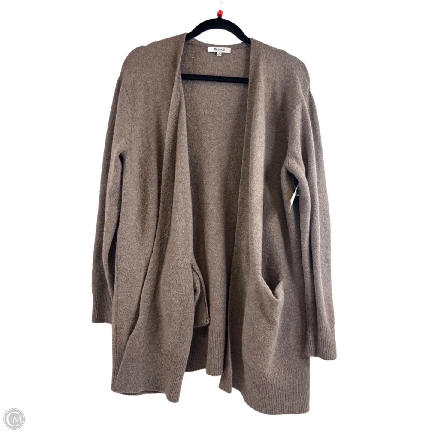 Sweater Cardigan By Madewell In Brown, Size: M