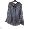 Top Long Sleeve Basic By Banana Republic In Striped Pattern, Size: M