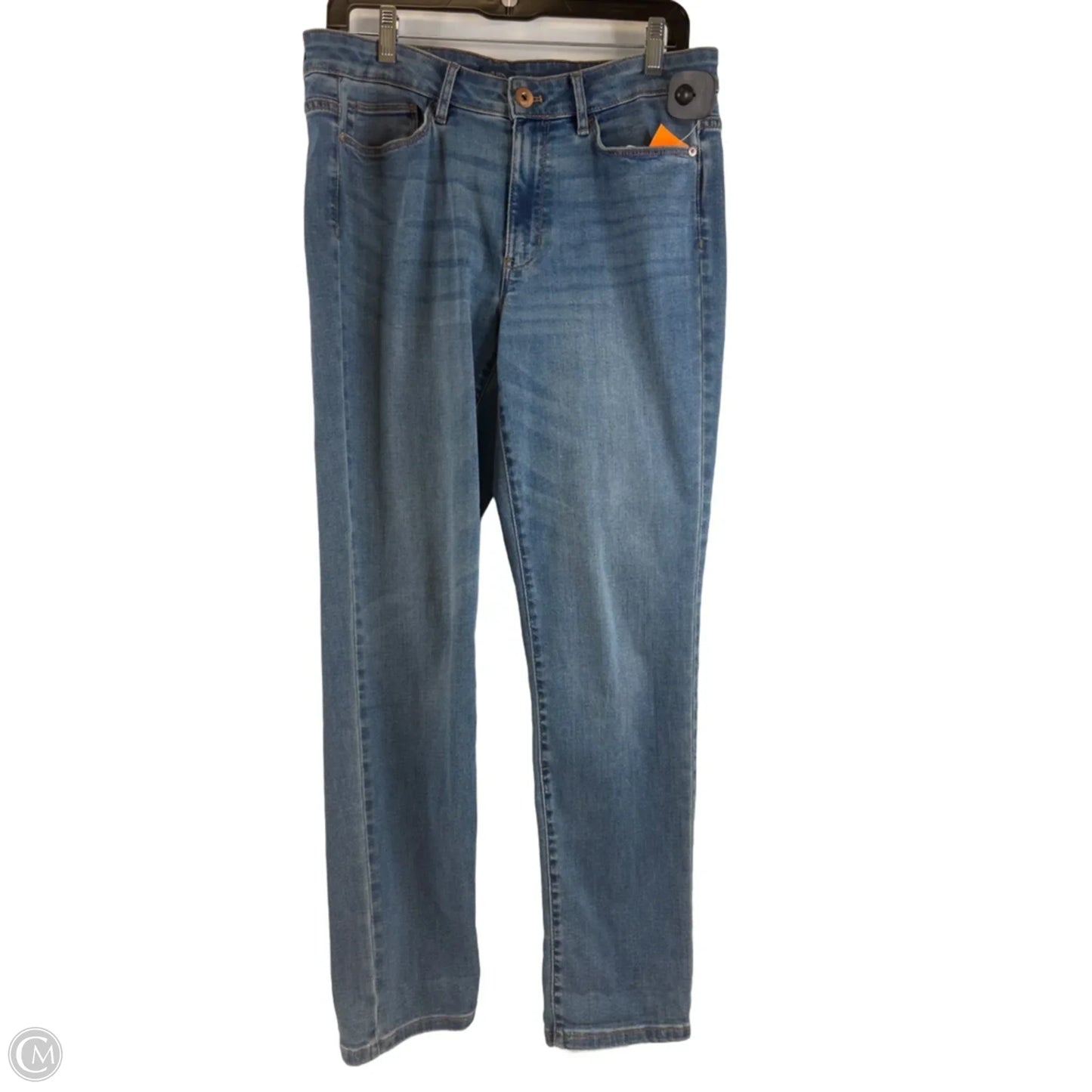Jeans Straight By J. Jill In Blue Denim, Size: 10