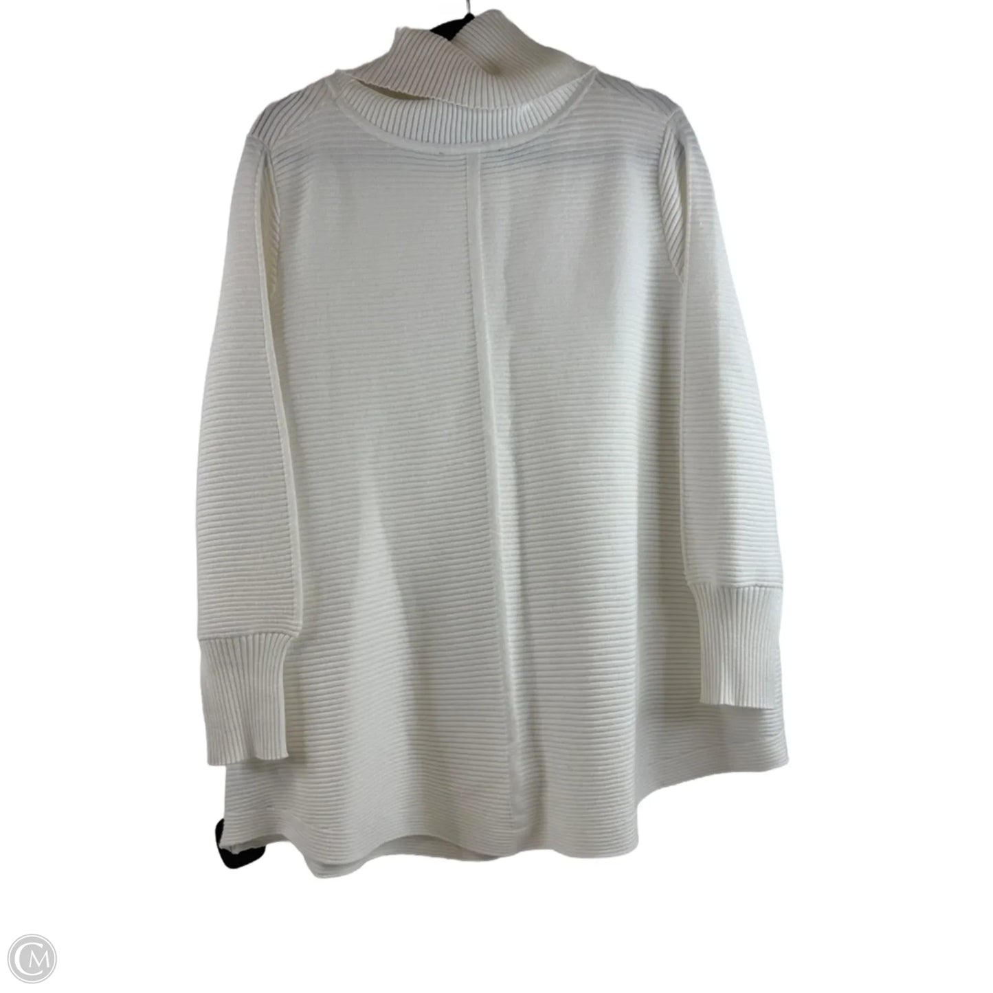 Sweater By Cyrus In White, Size: 3x