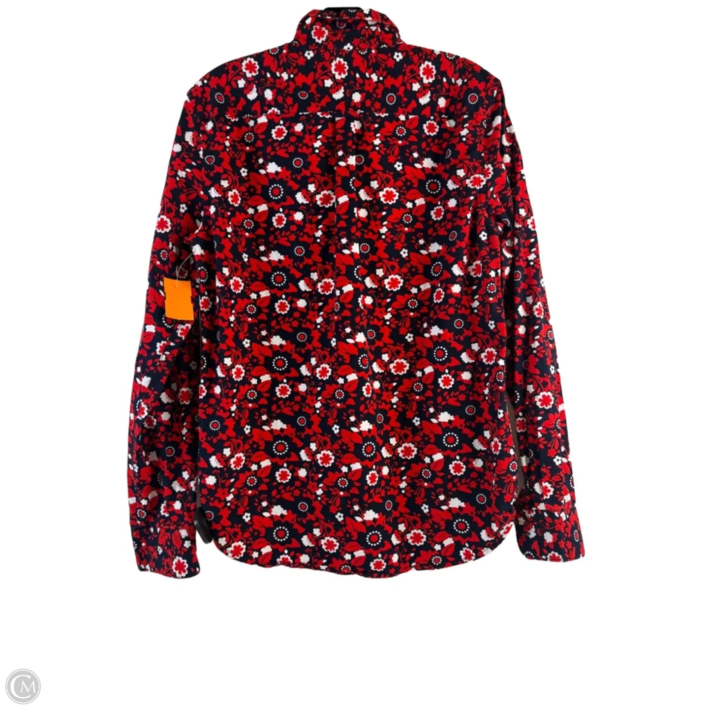 Top Long Sleeve By Clothes Mentor In Blue & Red, Size: S