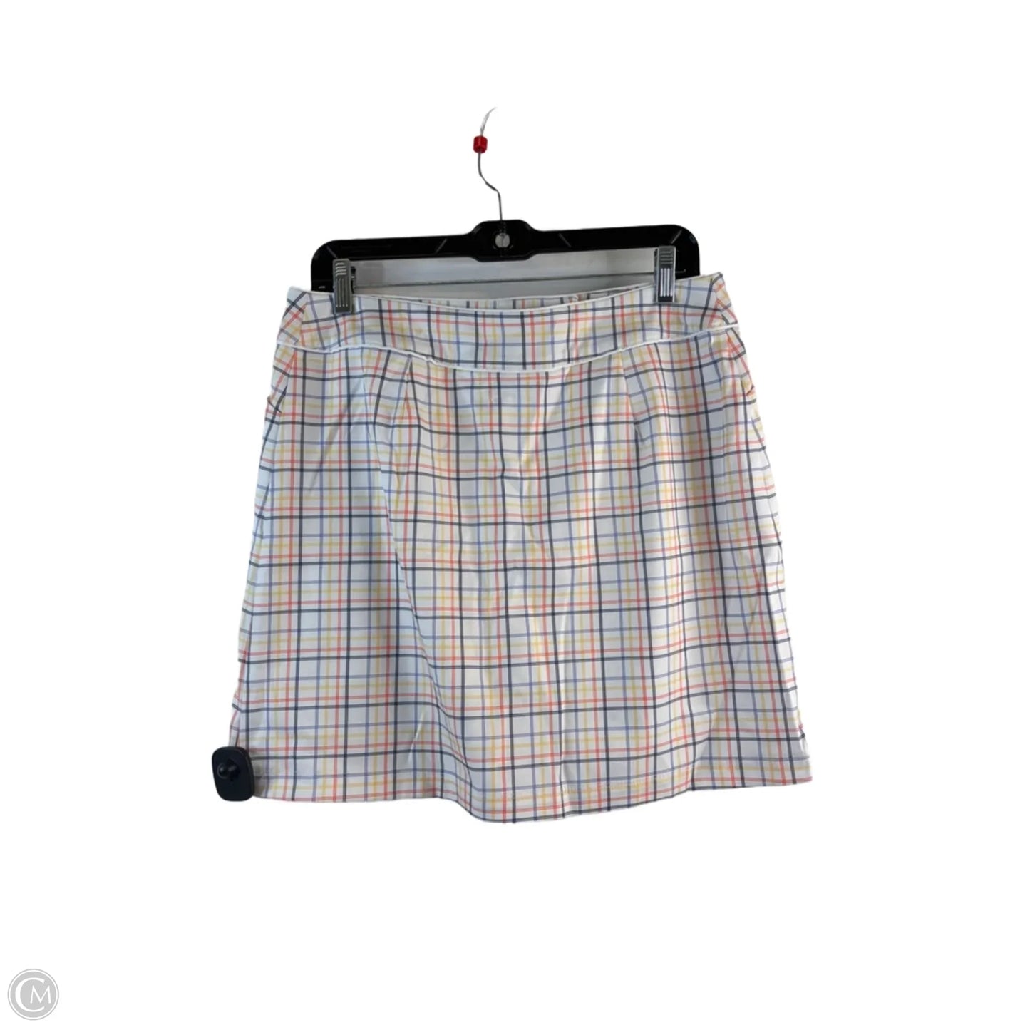 Skort By Tail In Orange & White, Size: 8