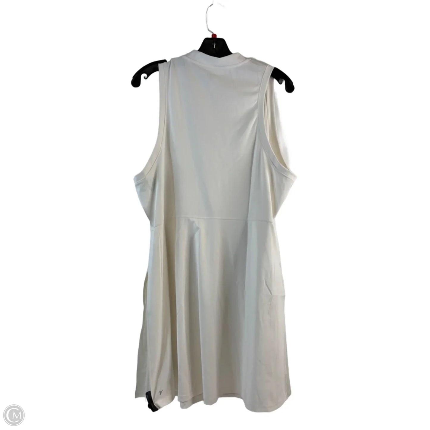 Athletic Dress By Old Navy In White, Size: Xl