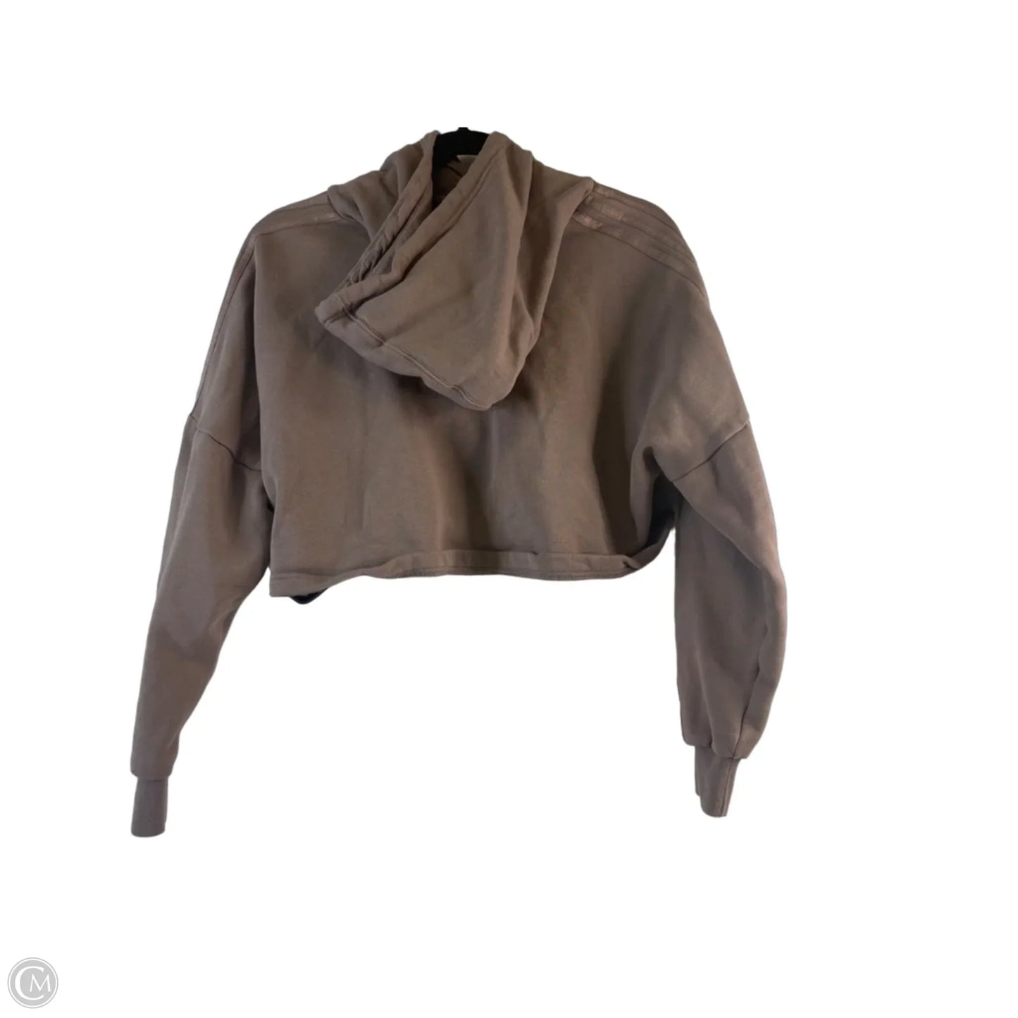 Sweatshirt Hoodie By Adidas In Brown, Size: Xs
