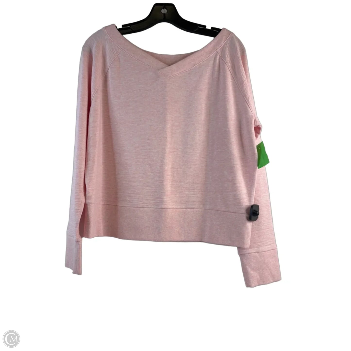 Top Long Sleeve By Talbots In Pink, Size: S