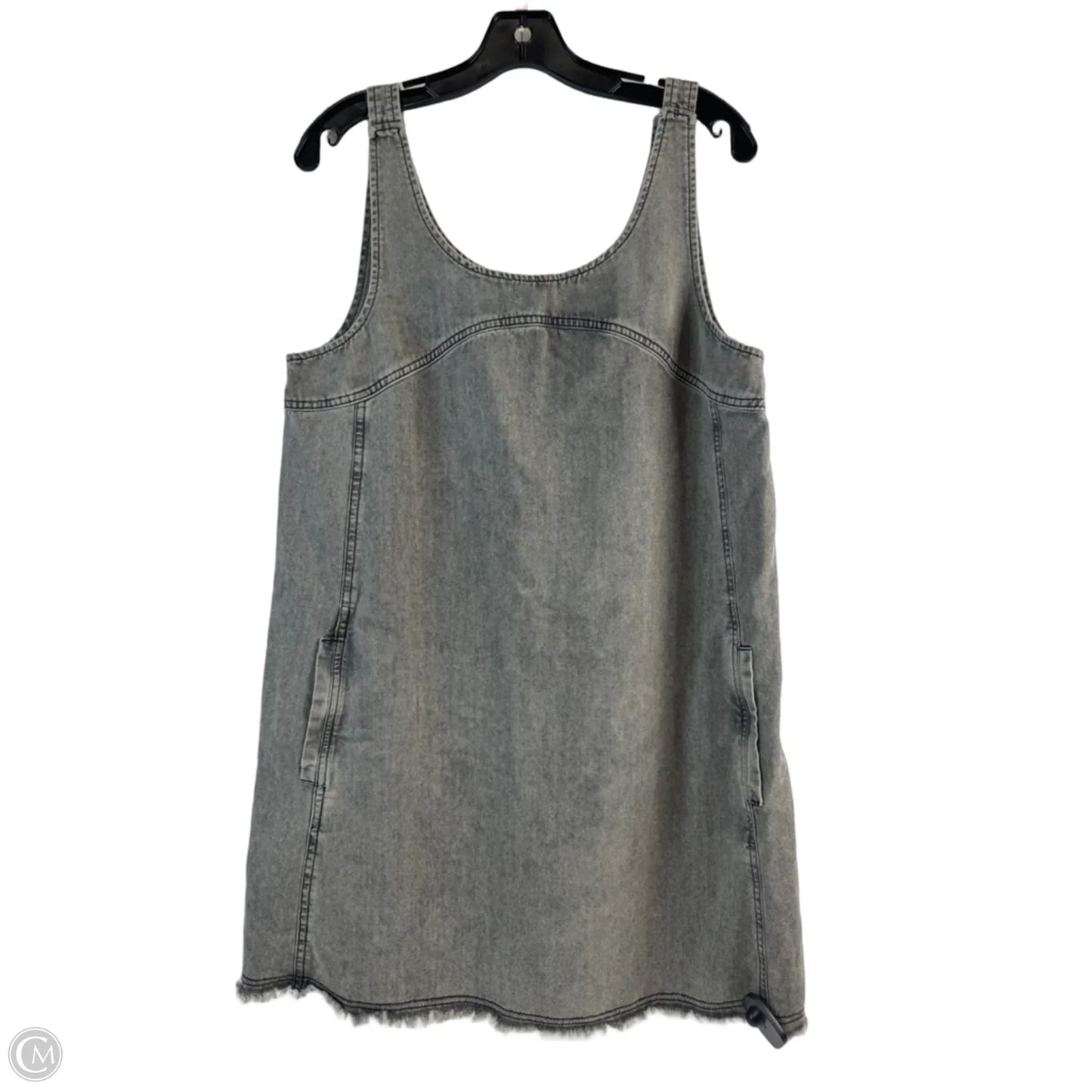 Dress Casual Midi By Natural Life In Grey Denim, Size: M