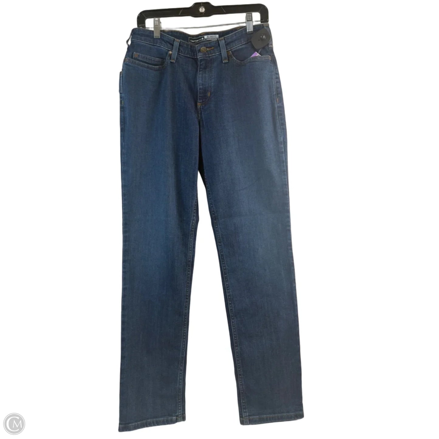 Jeans Straight By Carhartt In Blue Denim, Size: 6