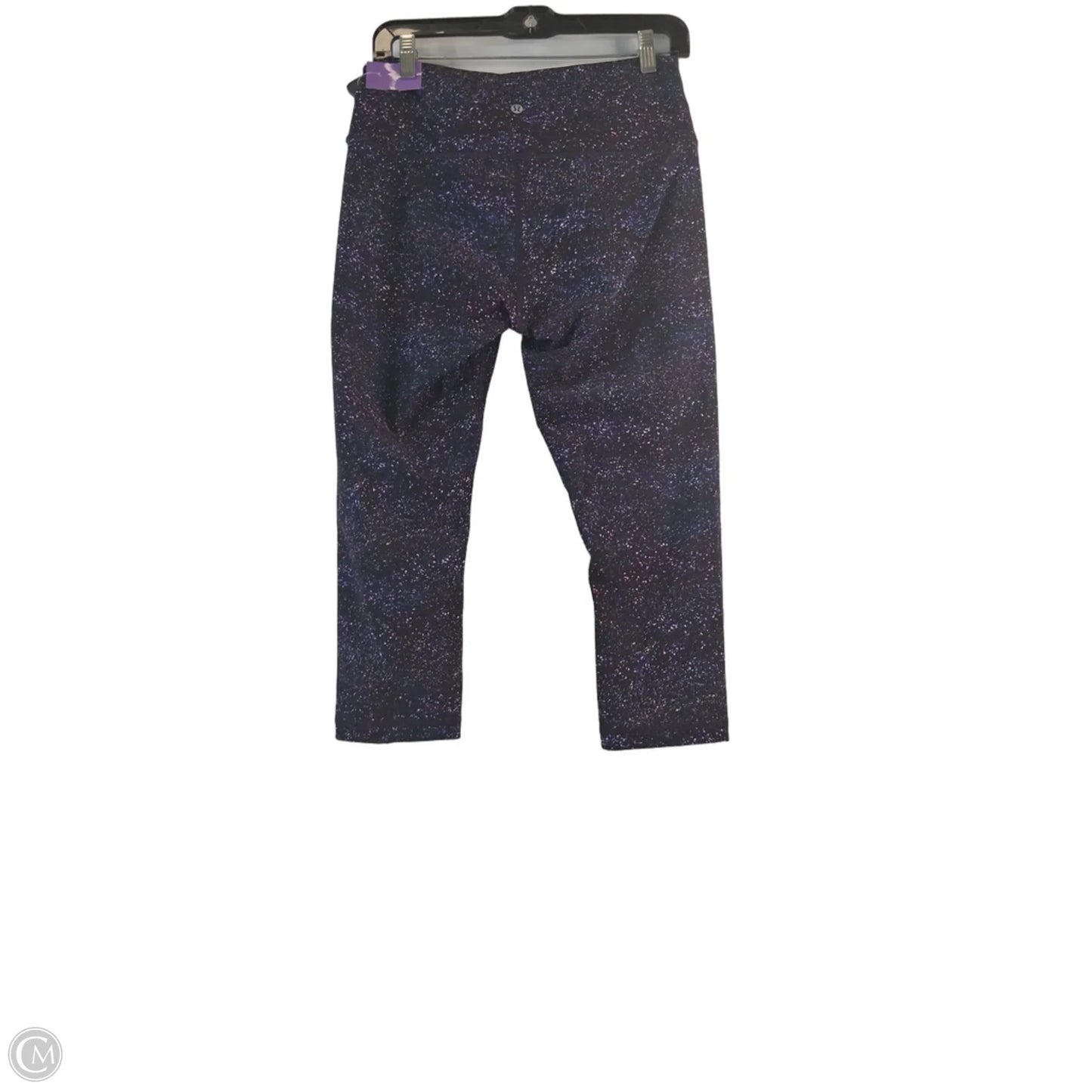 Athletic Leggings Capris By Lululemon In Purple, Size: M