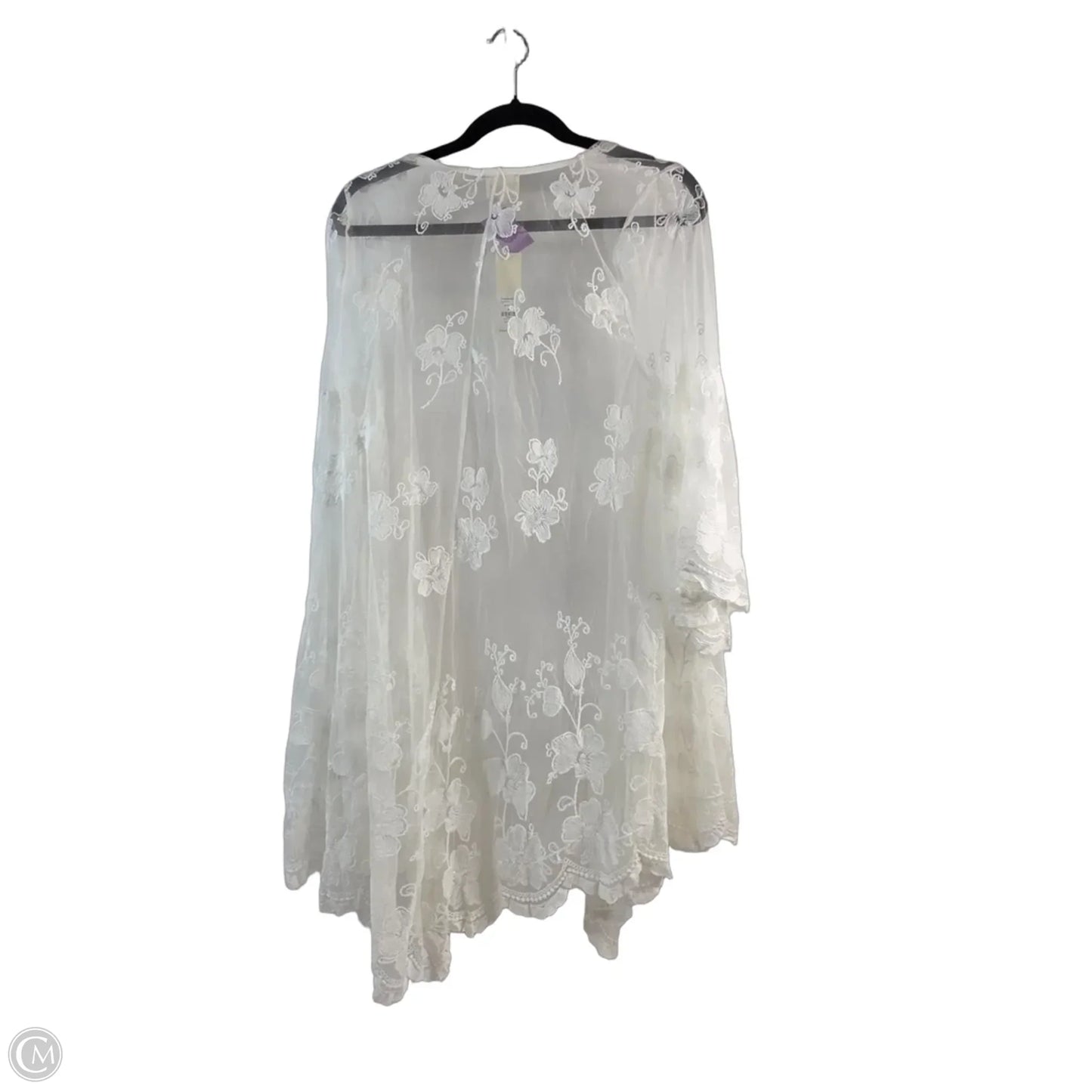 Kimono By Dee Elly In White, Size: S