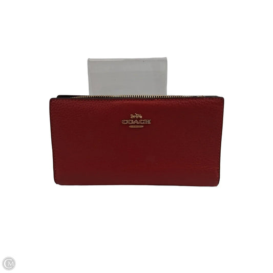 Wristlet Designer By Coach, Size: Small
