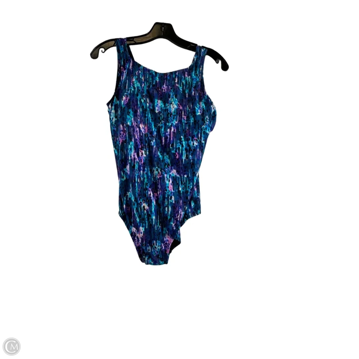 Swimsuit By Clothes Mentor In Blue & Purple, Size: 10