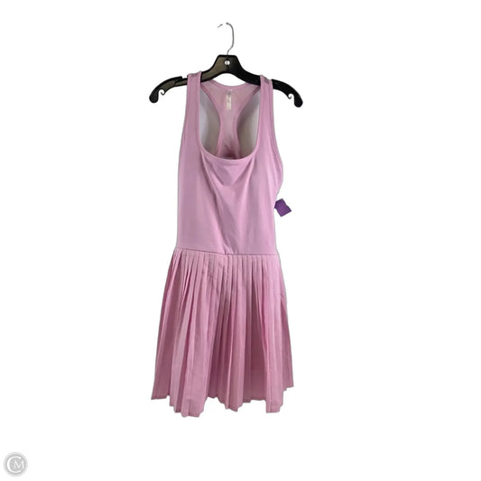 Athletic Dress By Fabletics In Pink, Size: L