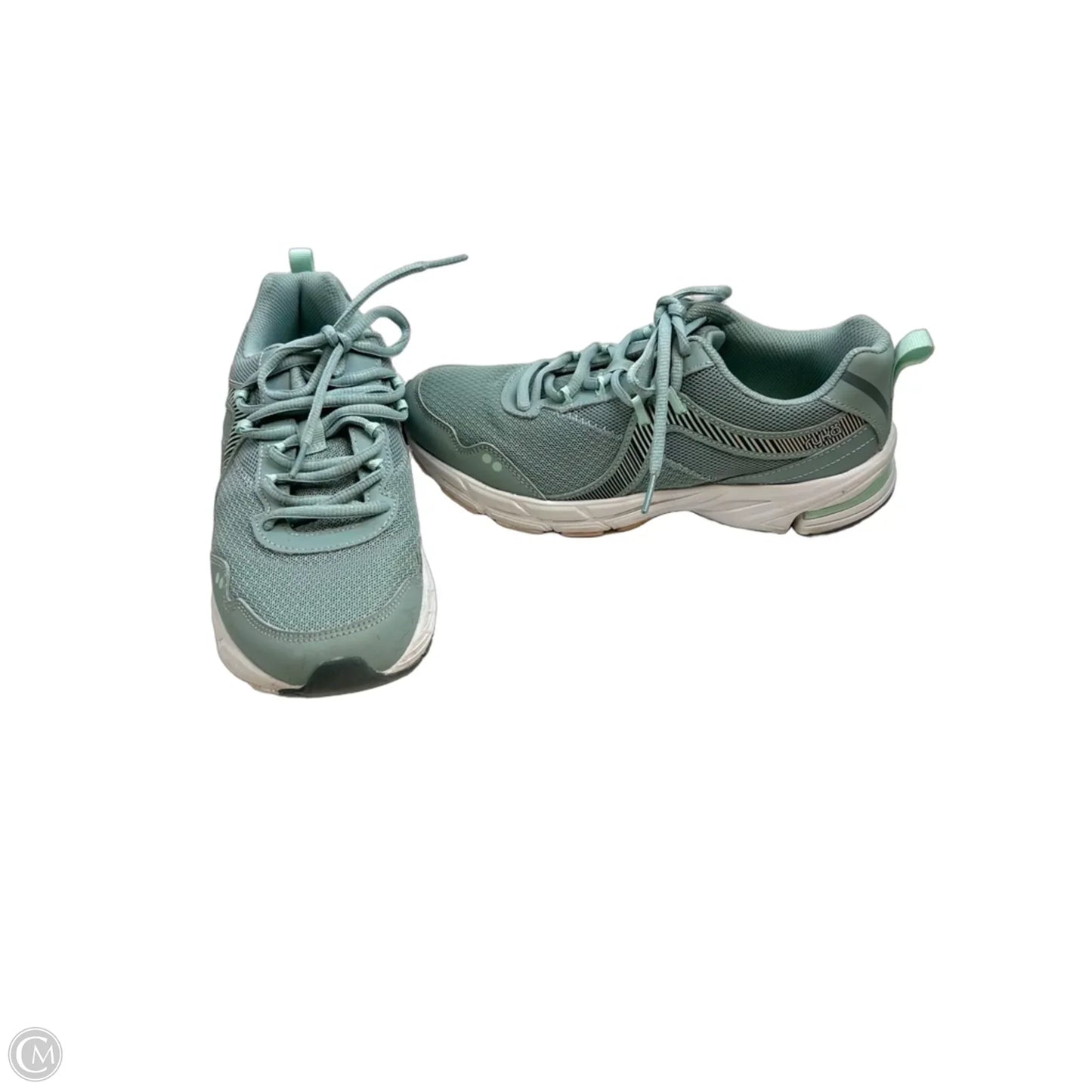 Shoes Athletic By Ryka In Green & White, Size: 8