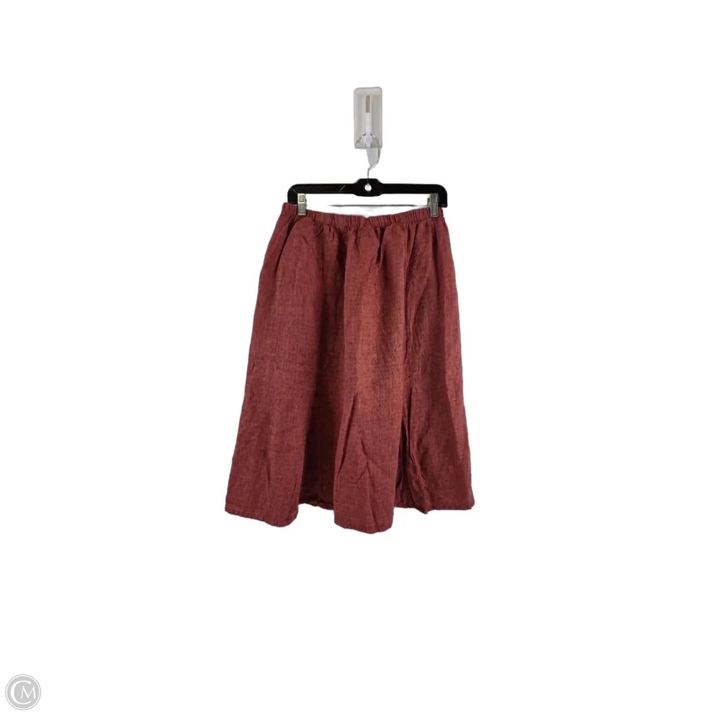 Skirt Midi By Flax In Red, Size: 10