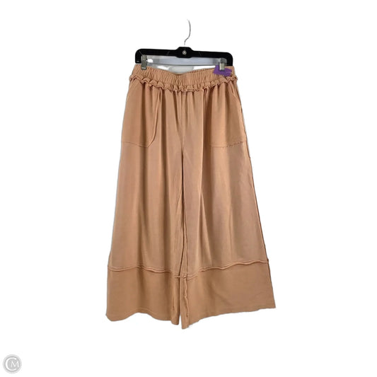 Pants Wide Leg By Oli & Hali In Orange, Size: 8