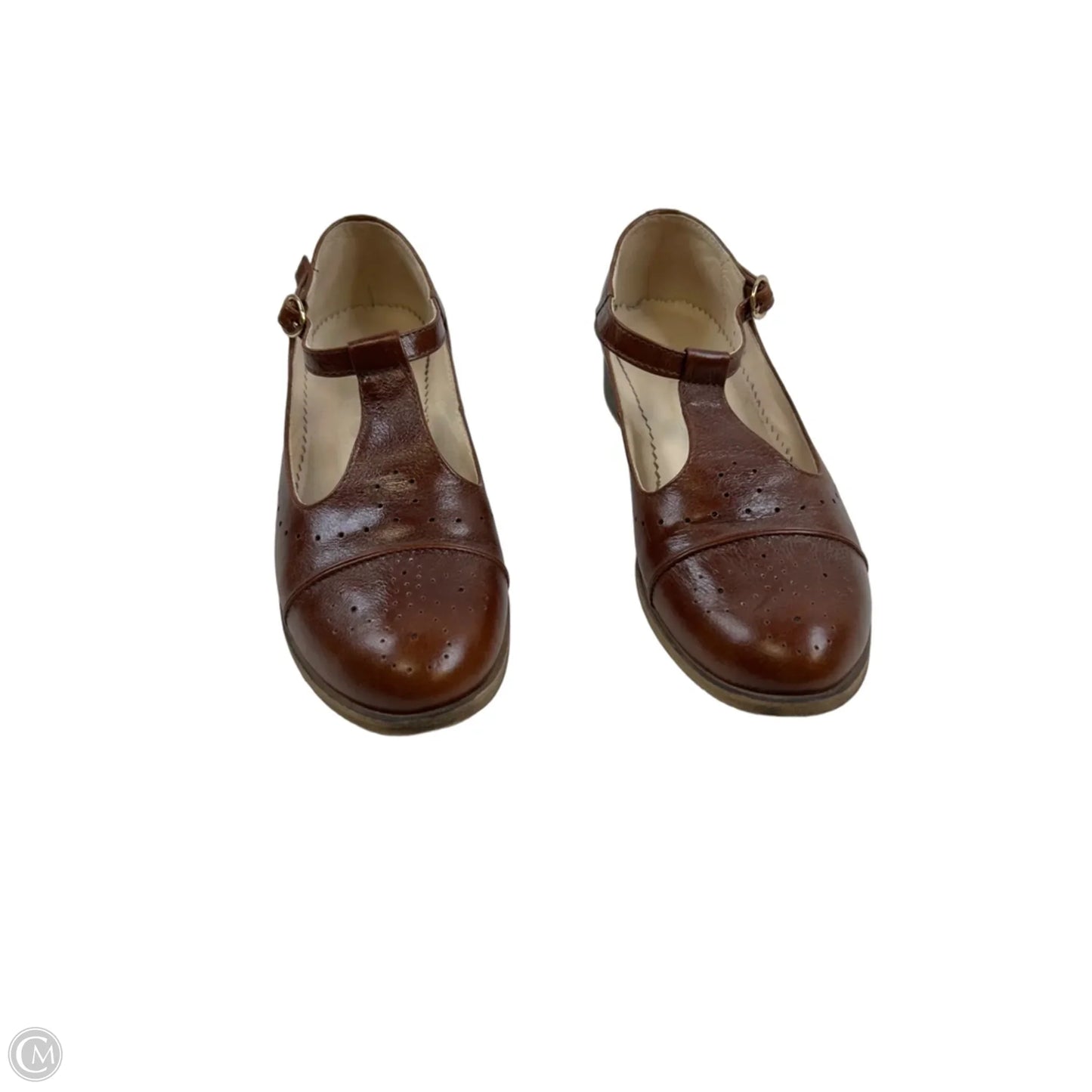 Shoes Flats By Clothes Mentor In Brown, Size: 6