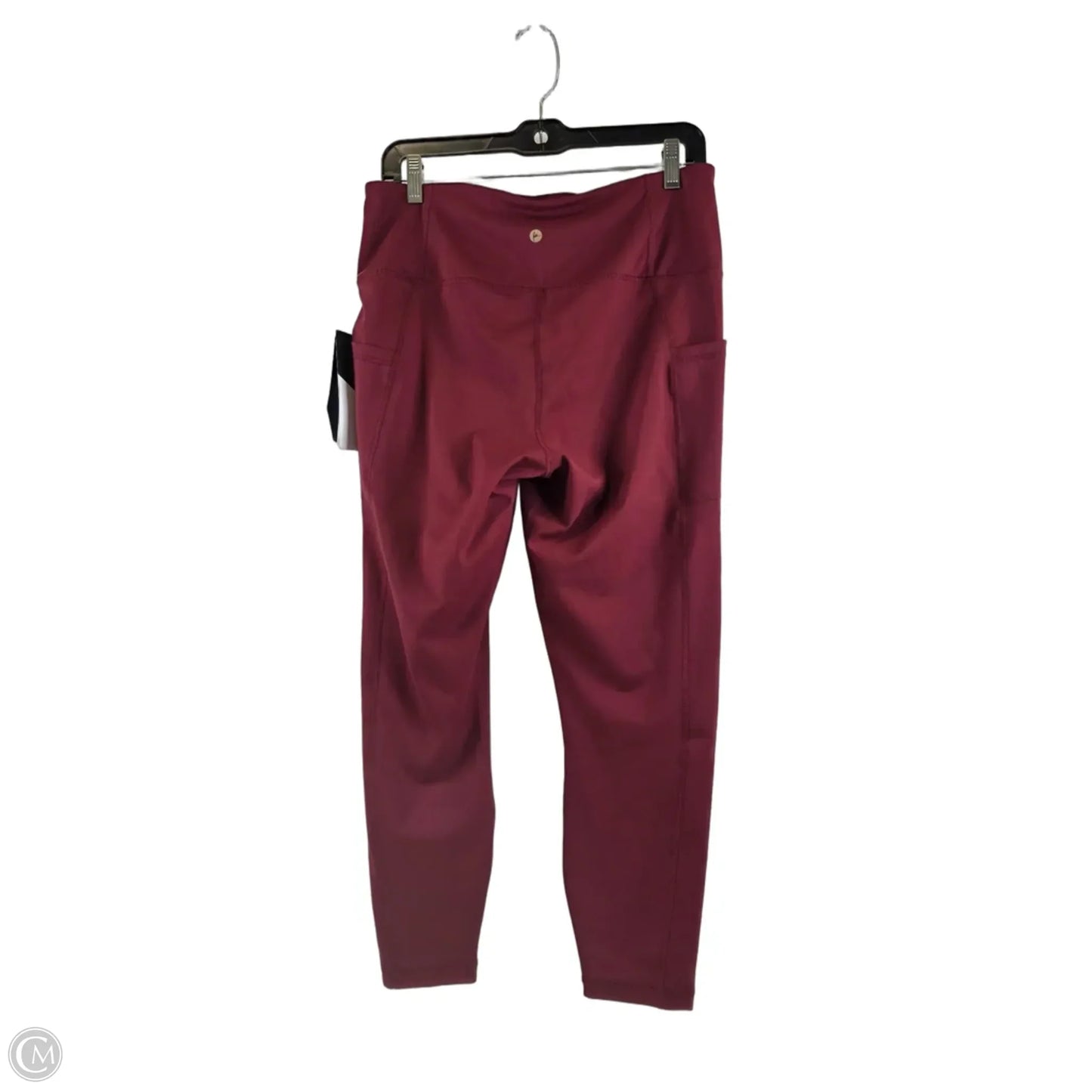 Athletic Leggings By 90 Degrees By Reflex In Red, Size: Xl