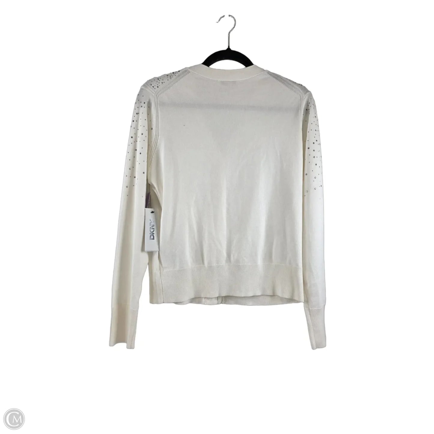 Cardigan By Dkny In White, Size: M