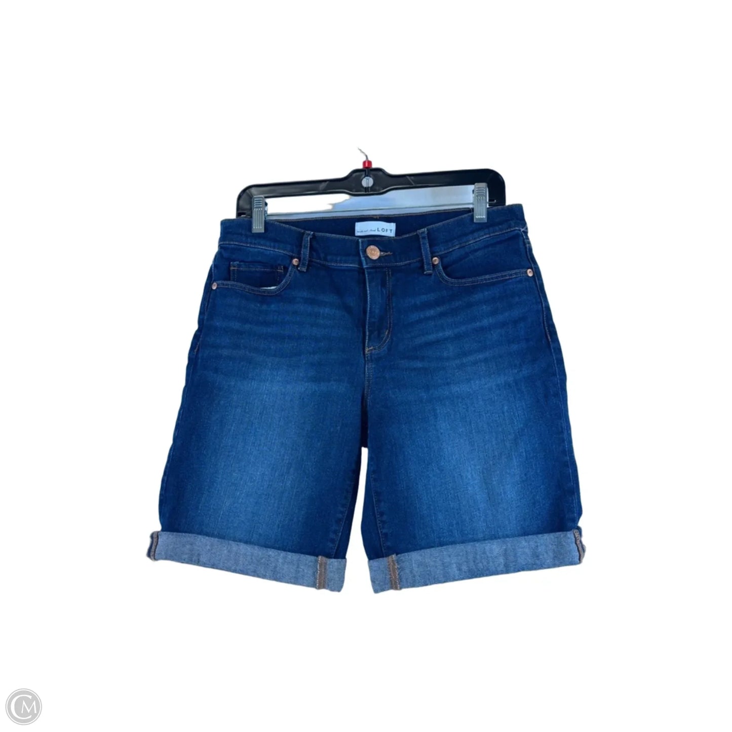 Shorts By Loft In Blue Denim, Size: 8