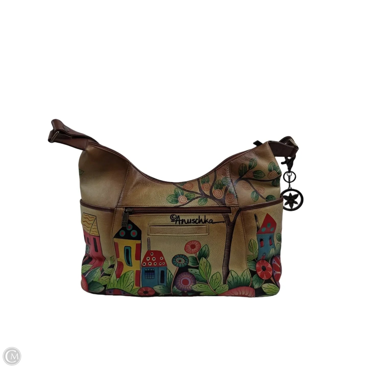Handbag By Anuschka, Size: Large