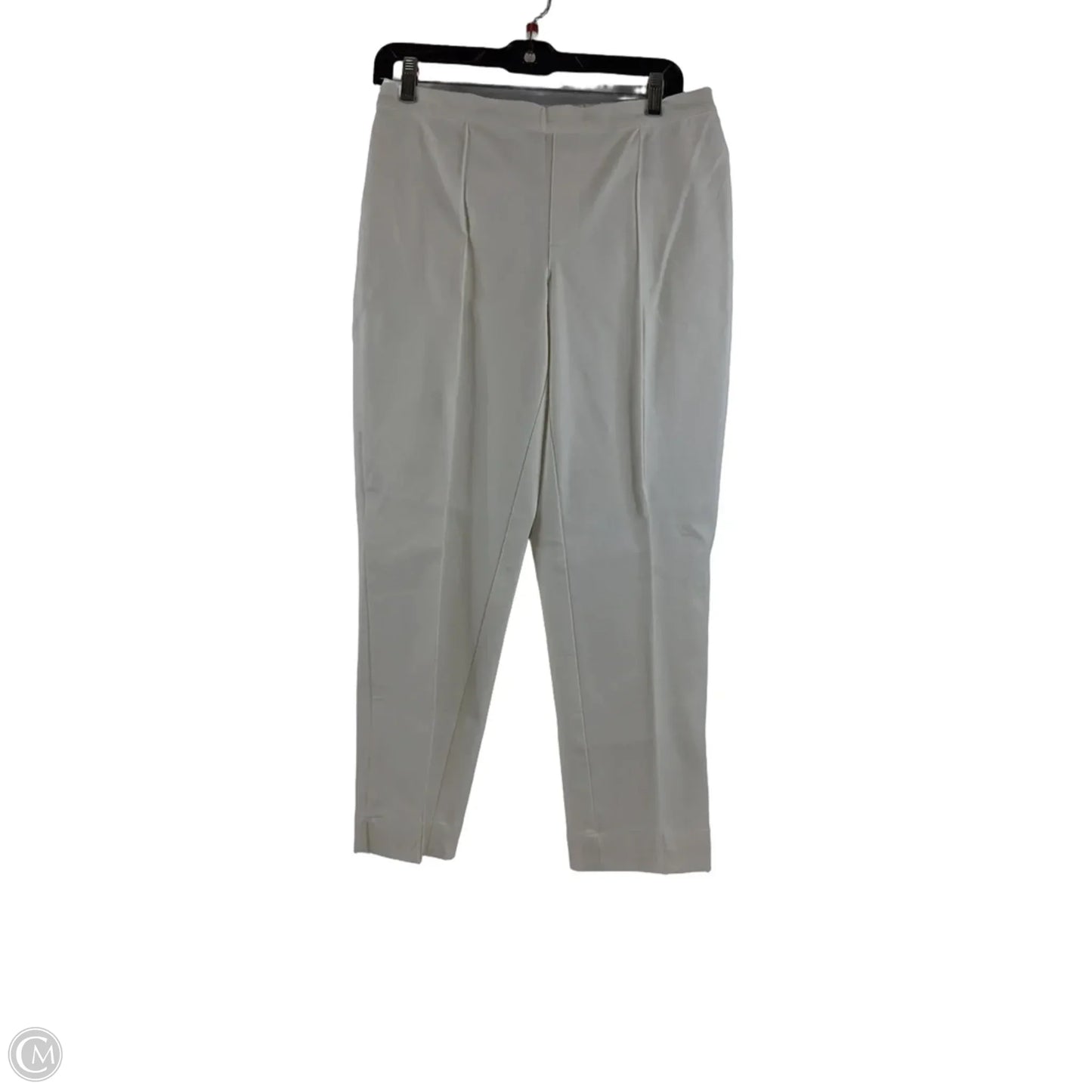 Pants Dress By Isaac Mizrahi Live Qvc In White, Size: 10p