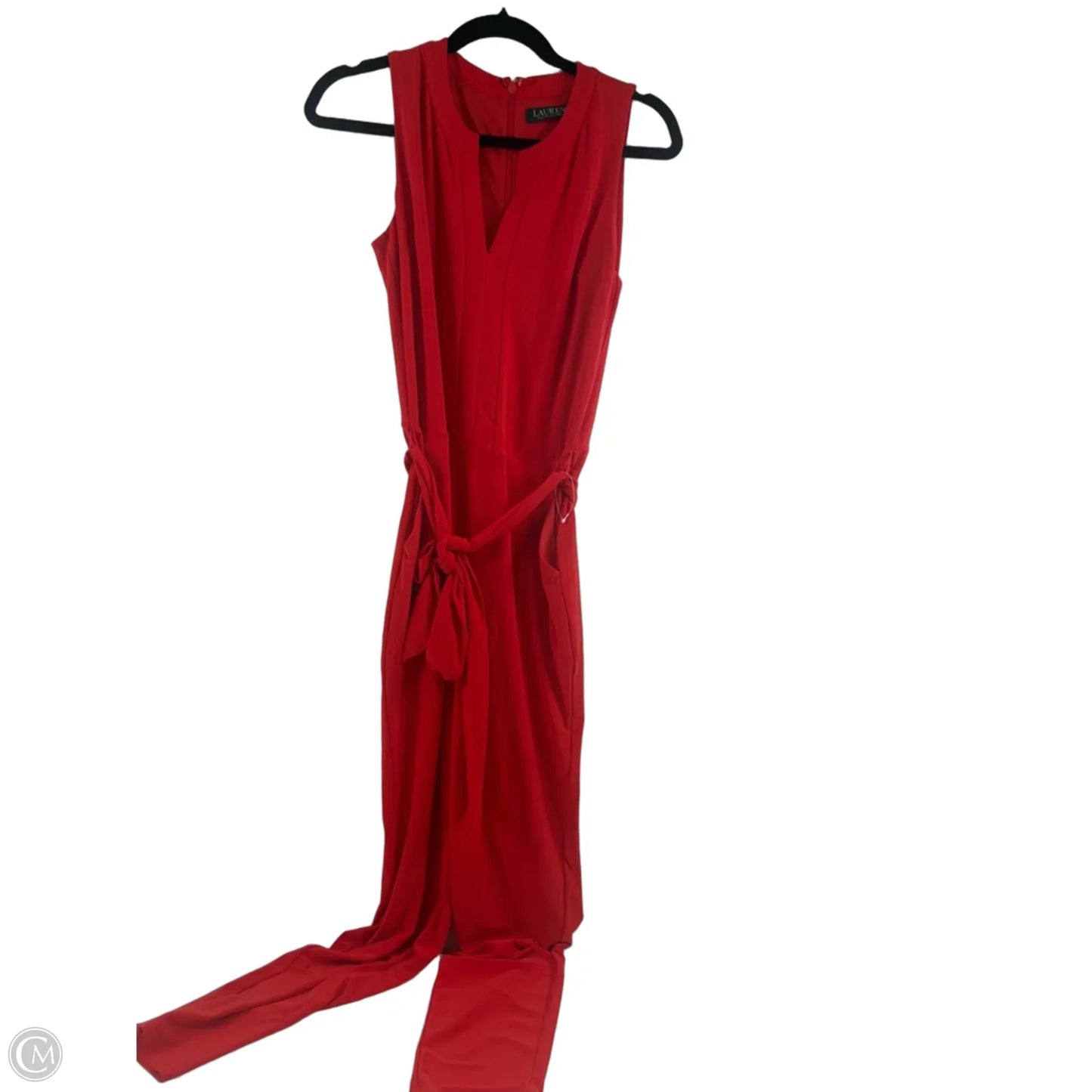 Jumpsuit By Lauren By Ralph Lauren In Red, Size: Xs