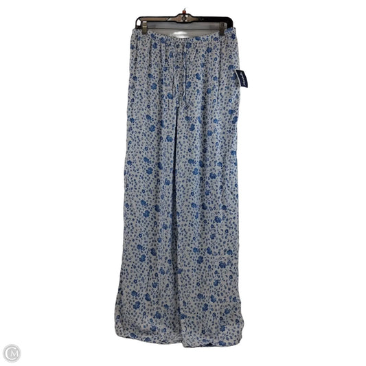 Pants Wide Leg By Sincerely Jules In Blue & White, Size: 12