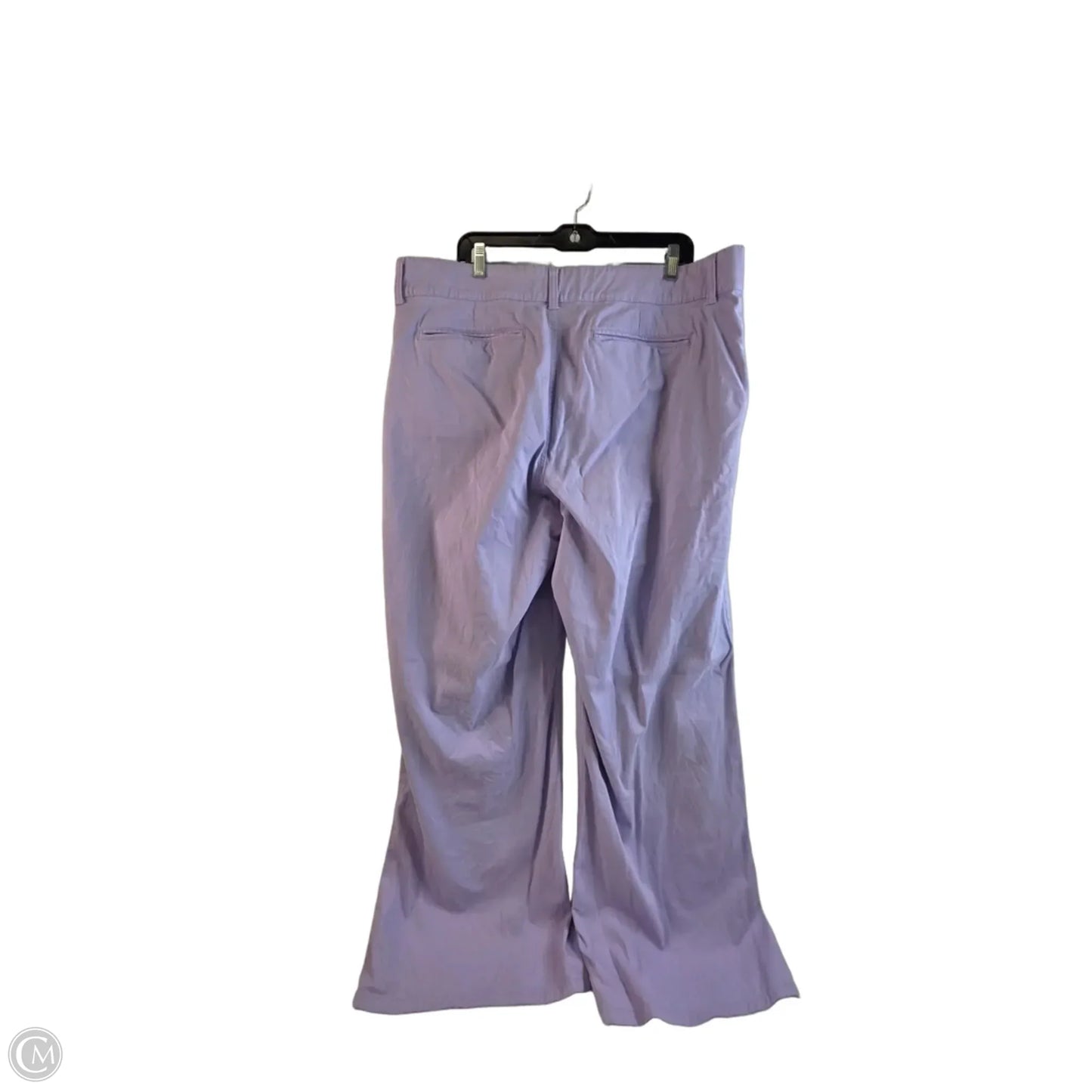 Pants Wide Leg By St Johns Bay In Purple, Size: 16