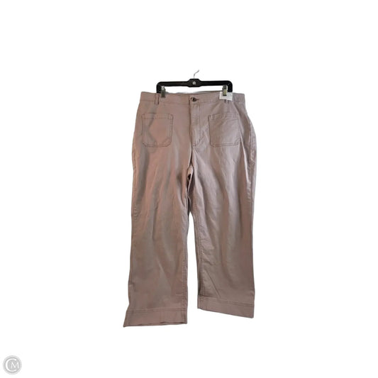 Pants Wide Leg By Old Navy In Beige, Size: 18