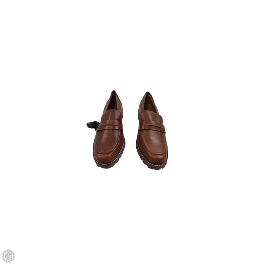 Shoes Heels Block By Madewell In Brown, Size: 9.5
